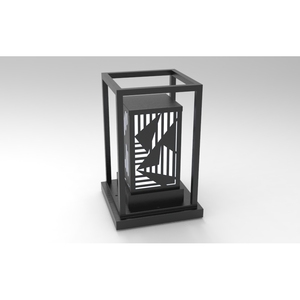 DNT.004.09 Luminaire de jardin haut de gamme 30W, corps en fer et aluminium, lumière LED blanc chaud, électrique AC/DC RGBW pour aménagement paysager, certifié ETL - Product Image 2