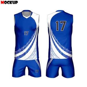 High Quality Women <b>Volleyball</b> Uniform <b>Set</b> Custom Logo Quick Dry Breathable Sublimation Printed Jersey and Shorts Sportswear - Product Image 4