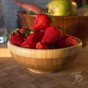 ชามไม้ไผ่ปั่นทรงกลมดีไซน์ยั่งยืนสำหรับสลัดผลไม้ของหวานอาหารขายส่งจากเวียดนาม - Product Image 6