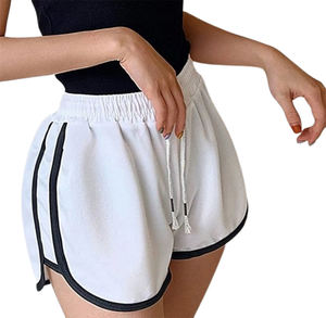 Shorts Deportivos Casuales de Encaje para Mujer, de Cintura Media, con Bolsillos, de Secado Rápido, Transpirables, Lavado Ligero, Versátiles, al por Mayor, de Alta Calidad, Personalizados - Product Image 6