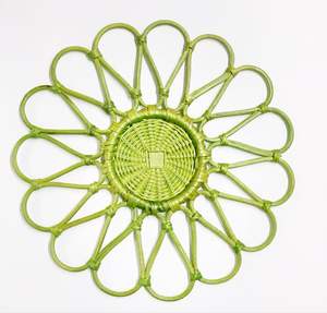 Top Trending Rattan Bohemia Plate Table Handcrafted Convenient Furniture Decoration <b>Placemat</b> Modern Design Wicker - Product Image 2