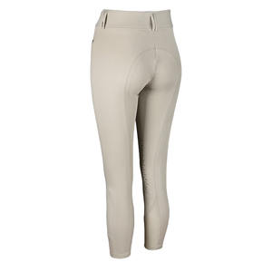 กางเกงรัดรูปสำหรับนักขี่ม้าสีเบจสำหรับผู้หญิงดีไซน์แบบได้รับความนิยมพร้อมซิลิโคนปะที่หัวเข่าและกระเป๋าหน้าสองด้านหลากสี - Product Image 2