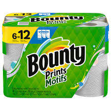Vendedor de toallas de papel de 2 capas de tamaño auténtico Bounty rollos familiares 12 = 36 precio bajo - Product Image 6