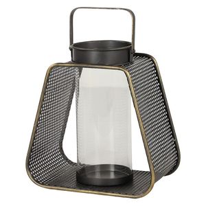 Linterna de vela de mesa de cristal de Metal antiguo de nuevo diseño más vendida en tarifa al por mayor para la decoración del hotel del hogar - Product Image 4