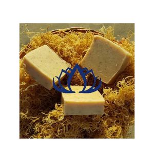 El mejor vendedor BLUE LOTUS Seamoss Jabón en barra natural Hidratante y calmante para la piel para uso diario Directamente de Vietnam - Product Image 1