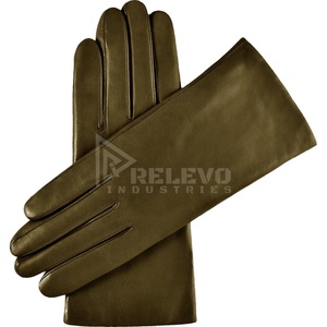 Gants de moto en cuir écologique et durable, en peau de chèvre véritable, respirants, équipement de course pour motards, personnalisation de la marque, prix d'usine, OEM - Product Image 1
