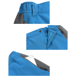 Pantalones Softshell para mujer, transpirables, impermeables, a prueba de viento, elegantes, para exteriores, senderismo, senderismo, camping, esquí - Product Image 3