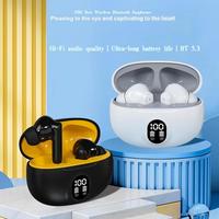 Nouveau 895B S510 pour casque, affichage numérique, sans fil, TWS, intra-auriculaire, sport, métal, AAC, IPX-5, Type-C, traducteur JL pour
