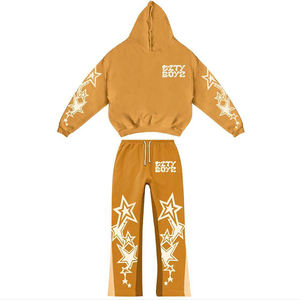 ชุดวอร์มสำหรับผู้ชายชุดวอร์มพิมพ์ลายพัฟโลโก้ - Product Image 2