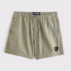 Pantalones Cortos de Secado Rápido para Hombre, Venta Caliente 2026, Alta Calidad, 100% Algodón, Diseño de Moda con Patrón Liso, Cintura Elástica Cómoda, Precio Bajo - Product Image 1