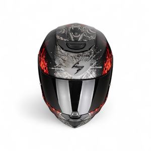 Casco Integral Retro EXO-391 Talla XL con Doble Visor, Diseño Predator, Material PC PP para Motocicletas y Motocross, Nuevo en Caja - Product Image 3