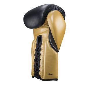 Gants de boxe professionnels en cuir poinçonnage gants de sparring équipement entraînement personnalisé gants de boxe en cuir de vachette - Product Image 2