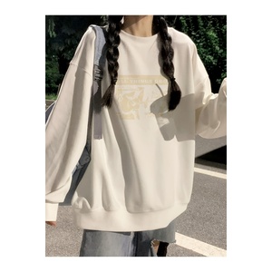 Unisex tutte le cose coltivano felpa Oversize stampata abbigliamento biologico sostenibile invernale - Product Image 1