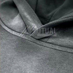 Survêtement de lavage à l'acide de haute qualité pour femmes doux et confortable avec col à capuche tendance Design à motif solide - Product Image 4