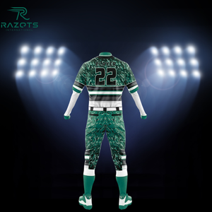 Meilleures ventes Razorts International Uniforme de baseball personnalisé BBU-001 avec logo d'équipe brodé et couleur personnalisable pour tous les âges - Product Image 3