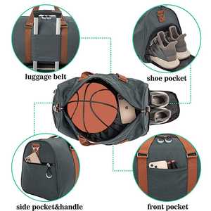 Sports <b>Tote</b> Gym <b>Bag</b> Basketball Tennis Large Capacity Travel Fitness <b>Bag</b> Gym Training Duffle <b>Bag</b> - Product Image 3