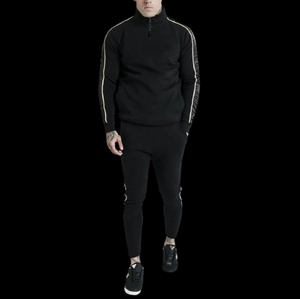 Custom Spring Cotton Fleece Camouflage Anti-Wrinkle Hooded Puff Printed Sweat Suits Thick Zip Applique Embroidery <b>Patch</b> Men - Product Image 5