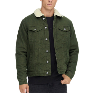Veste en jean classique d'hiver pour homme avec style décontracté, finition délavée, coupe personnalisée, tissu en coton de qualité supérieure, respirant, haute qualité - Product Image 1