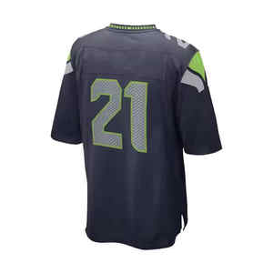 Maillots de football américain de sublimation personnalisés de qualité supérieure entièrement en coton polyester personnalisation broderie - Product Image 5