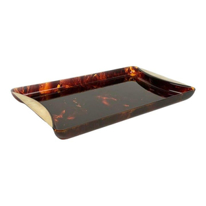 Bandeja de cuerno moderna para exhibición de mesa decorativa, perfecta para cenas de lujo, fiestas elegantes, decoración del hogar y uso de celebración - Product Image 1