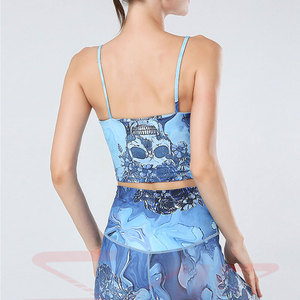 Vente en gros Leggings de fitness taille haute 100% coton avec logo personnalisé OEM Sublimation Design Dernier modèle Vêtements de yoga grande taille respirants - Product Image 6