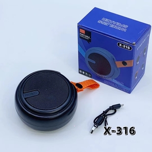 Altavoz Inalámbrico Portátil X-316, Altavoz de Fiesta para Exteriores de 5W de Plástico con Micrófono, Compatible con Tarjeta TF - Product Image 6