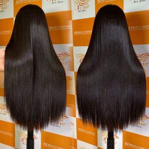 Qualité supérieure os droite vietnamien perruques de cheveux humains bruts couleur personnalisable et longueur jusqu'à 40 pouces Extensions de cheveux vierges - Product Image 4