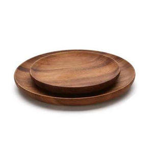 จานอาหารงานเลี้ยงสไตล์คันทรี่ ทำจากไม้กระถินเทศ คุณภาพสูง เป็นมิตรกับสิ่งแวดล้อม ดีไซน์แบ่งช่องใส่อาหาร ทนทาน ล้างในเครื่องล้างจานได้ ลดราคาพิเศษ - Product Image 6