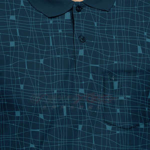 Polo con logotipo personalizado para hombre, camiseta con logotipo bordado para verano, tela de algodón, Polo ajustado con estilo para hombre - Product Image 5