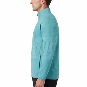 Modern <b>Men</b> Quarter Zip <b>Jacket</b> Lightweight Long Sleeve Athletic Training Sportswear <b>Running</b> Fitness Outdoor Workout Top - Product Image 5