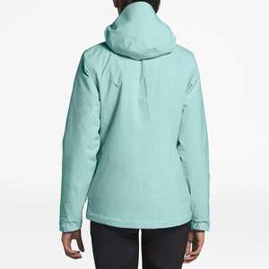 Chaqueta blanda lisa de caballo de invierno de buena calidad con logotipo impreso personalizado para mujer - Product Image 2