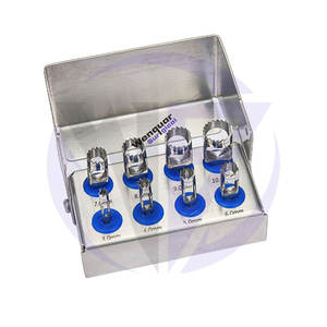 Kit de Cirugía de fresa de trefina Dental quirúrgica de alta calidad, 8 Uds., taladros de implante de titanio con soporte para uso profesional - Product Image 6