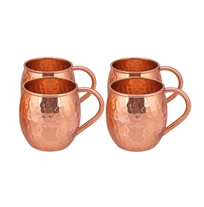 Taza de cobre más vendida, diseño moderno, copas de vino de cobre, artesanía de champán plateado, producto más vendido - Product Image 6