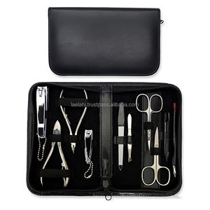 Set de Manicura y Pedicura Portátil, Estilo Lujoso con Caja, ODM OEM, Kit Profesional de Cuidado Personal para Hombre, Acero Inoxidable - Product Image 3