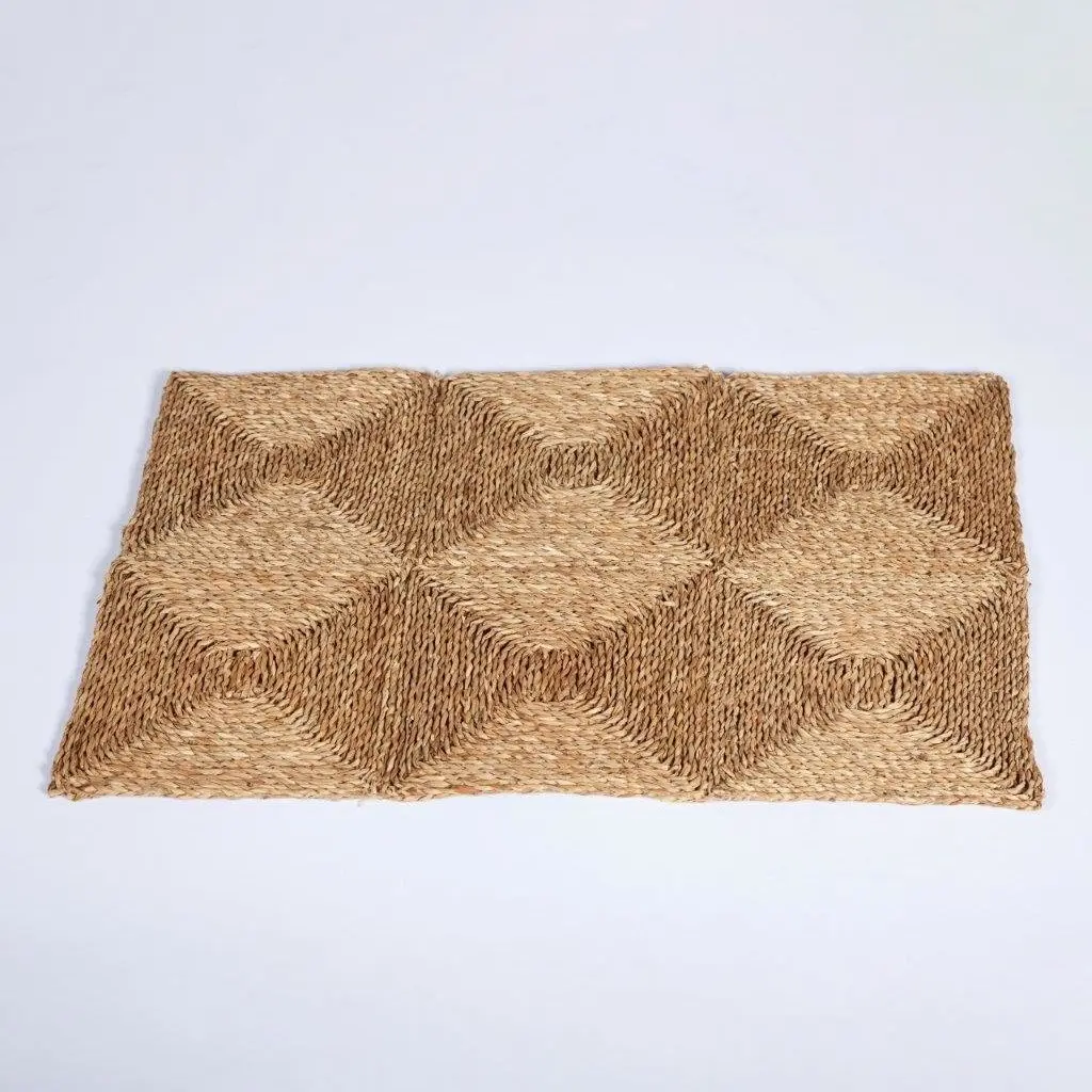 Magnifique tapis de dinde tapis tressé à la main 100% tapis de sol en jonc de mer naturel tapis d'extérieur modernes de haute qualité en gros
