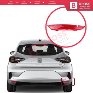 แผ่นสะท้อนแสงกันชนหลังขวา BSP1171-2 สำหรับ Clio MK5 BF B7 ปี 2019 ขึ้นไป 265602442R - Product Image 5