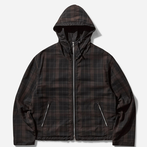 Sudadera con Capucha de Franela a Cuadros para Hombre, Estilo Casual, Ligera, para Otoño e Invierno, Manga Larga, con Botones, 2026 ORGANIC - Product Image 1