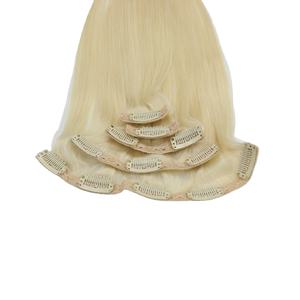 Clip in Bouncy Wavy Extensions de Big G Hair in Vietnam Paquets de cheveux Pas d'enchevêtrement sans perte - Product Image 4