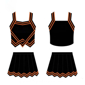 Nouveautés : Uniformes de cheerleading pour l'école, uniformes de cheerleading violets en gros pour l'entraînement ou les matchs - Product Image 3