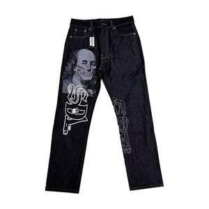 Pantalones Vaqueros SDL de Alta Calidad para Hombre, a la Moda, Nueva Llegada, Estampado Intenso con Pedrería, Cintura Alta/Media, Calidad Premium - Product Image 6