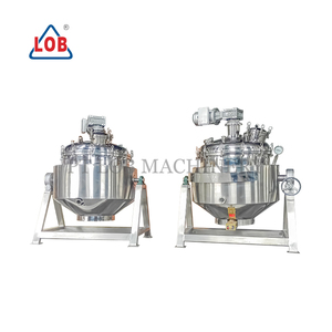Chaudière à double enveloppe conventionnelle LOB 100L, haut niveau de sécurité, adaptée aux cosmétiques, au fromage, etc. - Product Image 3