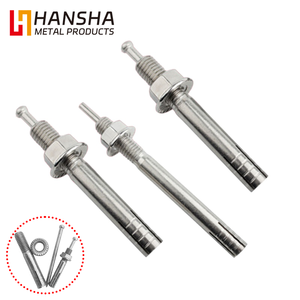 สลักยึดคอนกรีตสแตนเลส 304 แบบขันเกลียวสำหรับยึดฝ้าเพดาน  พร้อมค้อนตอก - Product Image 1