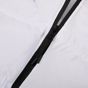 <b>Men's</b> Winter Hooded Stand Collar Canvas Puffer <b>Jacket</b> Zipper Thickening Trend Long Sleeve Casual Work Sports <b>White</b> - Product Image 6