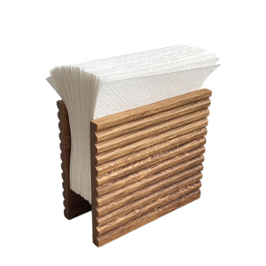 กล่องทิชชู่ไม้ธรรมชาติอุปกรณ์ครัวดีไซน์ทันสมัยเรียบง่าย - Product Image 2