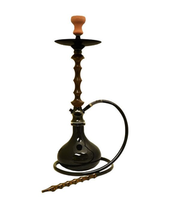Juegos de vidrio Shisha Hookah de alta calidad, Kit de manguera individual personalizable con Base de metal, diseño moderno, ofertas directas de fábrica al por mayor - Product Image 4
