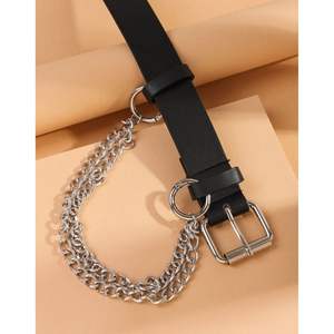 Cinturón Metálico con Cadena para Mujer, Accesorio Elegante - Product Image 4