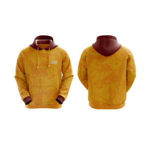 Otoño-Wear 100% Poliéster Sublimado Sudadera con capucha Tejido y transpirable Equipo impermeable o Marca Diseño de impresión completa - Product Image 4