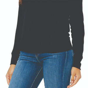 Vente en gros T-shirts couleur unie High Street T-shirts décontractés pour femmes Nouvel arrivage Haut à manches longues tendance OEM pour femmes - Product Image 6