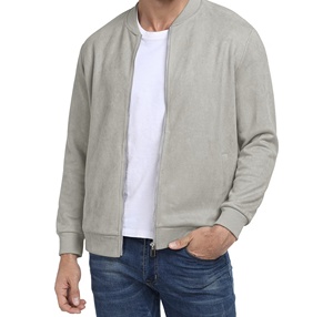 Veste de sport imperméable pour homme, design et couleur personnalisés, double boutonnage, impression 3D, manches en cuir et polaire, élégante, hiver - Product Image 1