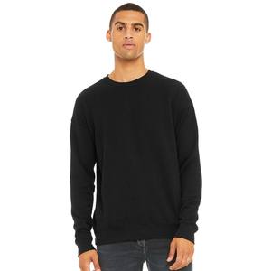 Bella Toile Hommes Éponge Polaire Goutte Épaule Ras Du Cou Sweat - Product Image 3